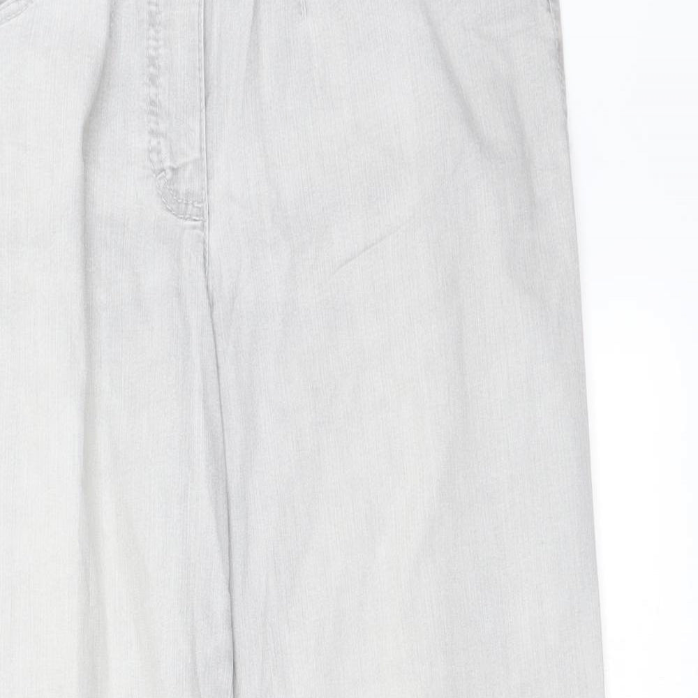 Malva  Womens Grey   Straight Jeans Size 30 in L25 in