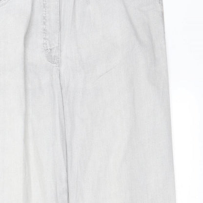Malva  Womens Grey   Straight Jeans Size 30 in L25 in