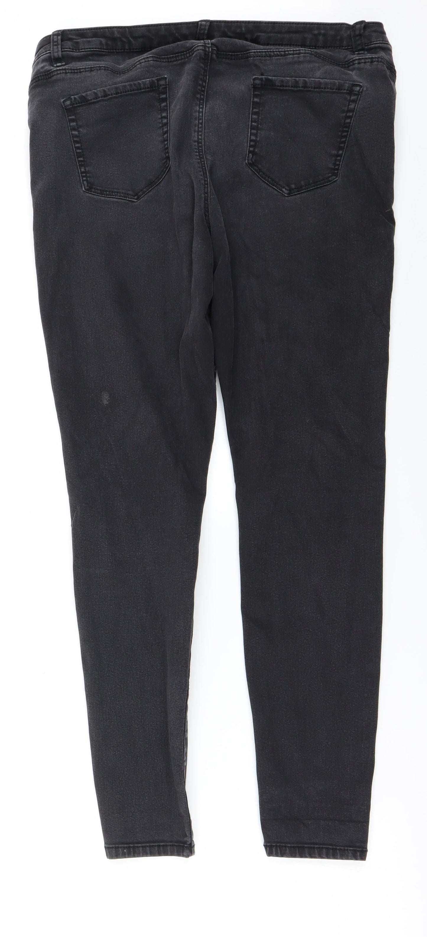 denim co Womens Black   Straight Jeans Size 18 L27 in