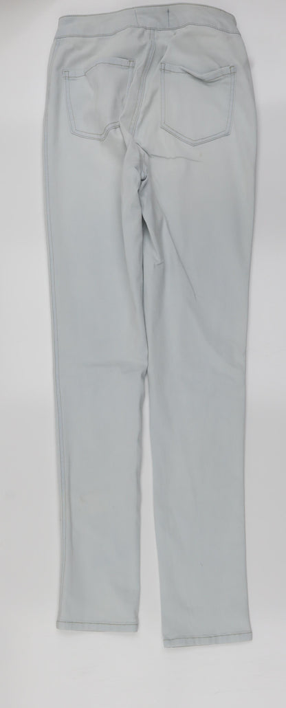 New Look Girls Grey   Skinny Jeans Size 14 Years