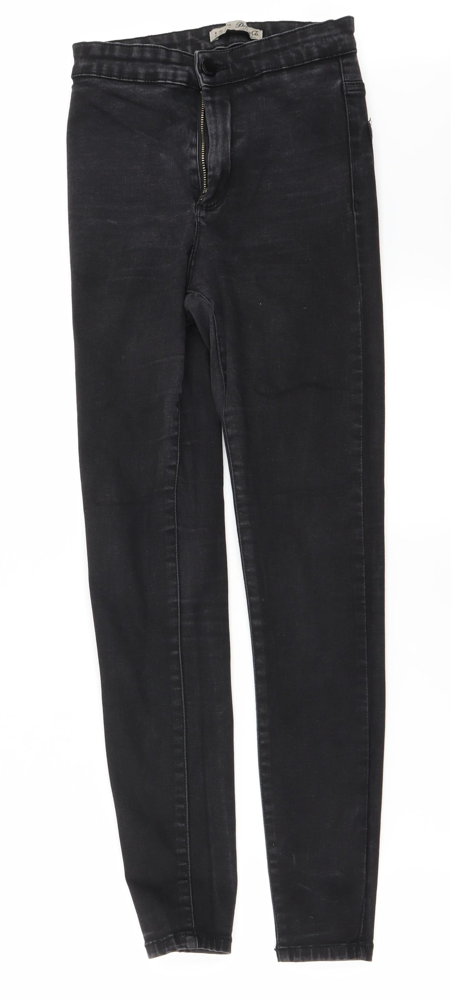 denim co Womens Black   Skinny Jeans Size 8 L25 in