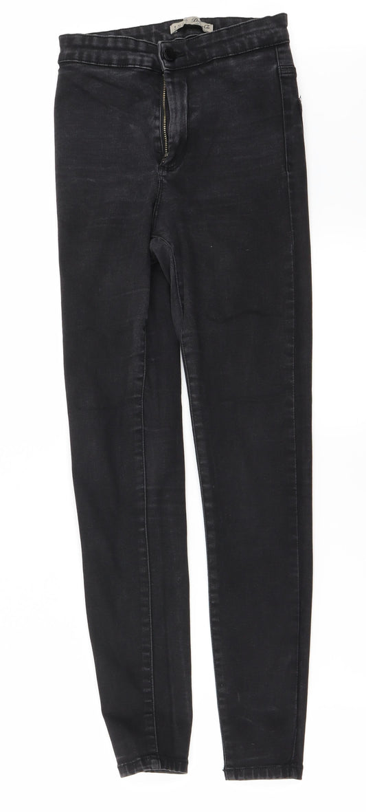 denim co Womens Black   Skinny Jeans Size 8 L25 in