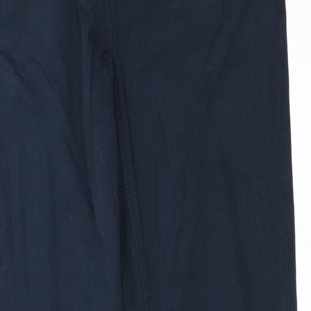 Womens UK Size 8 Preworn Regular Fit Straight Blue Jeans