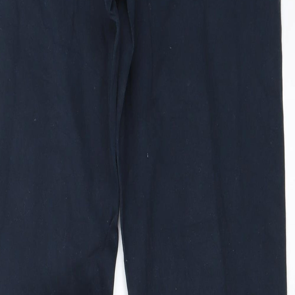 Womens UK Size 8 Preworn Regular Fit Straight Blue Jeans