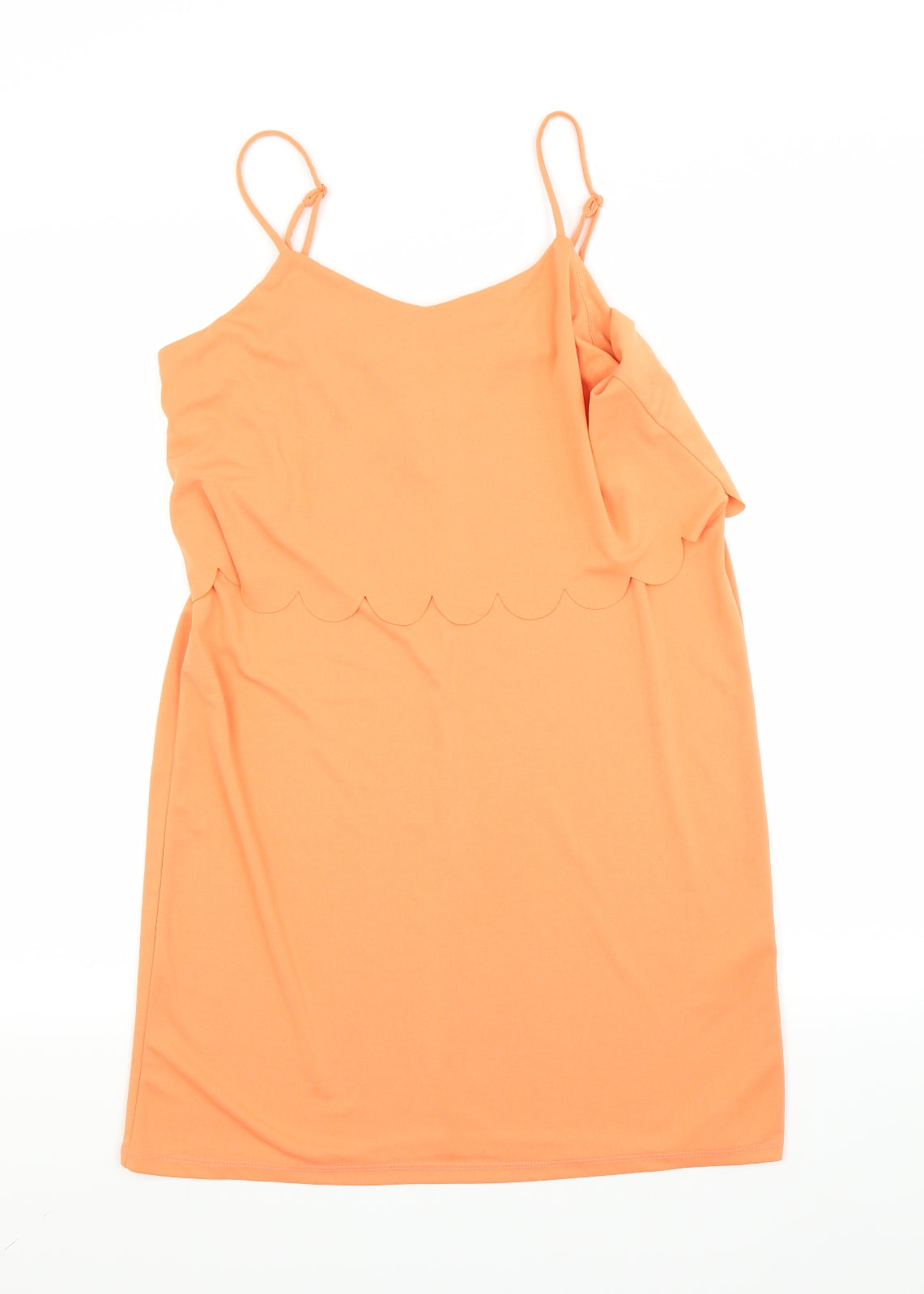 Womens UK Size 10 ASOS Orange Camisole Blouse