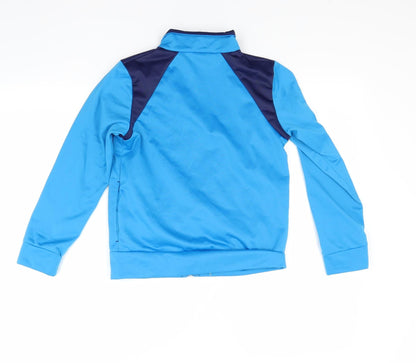 DOMYOS Boys Blue   Full Zip Sweatshirt Size 10 Years