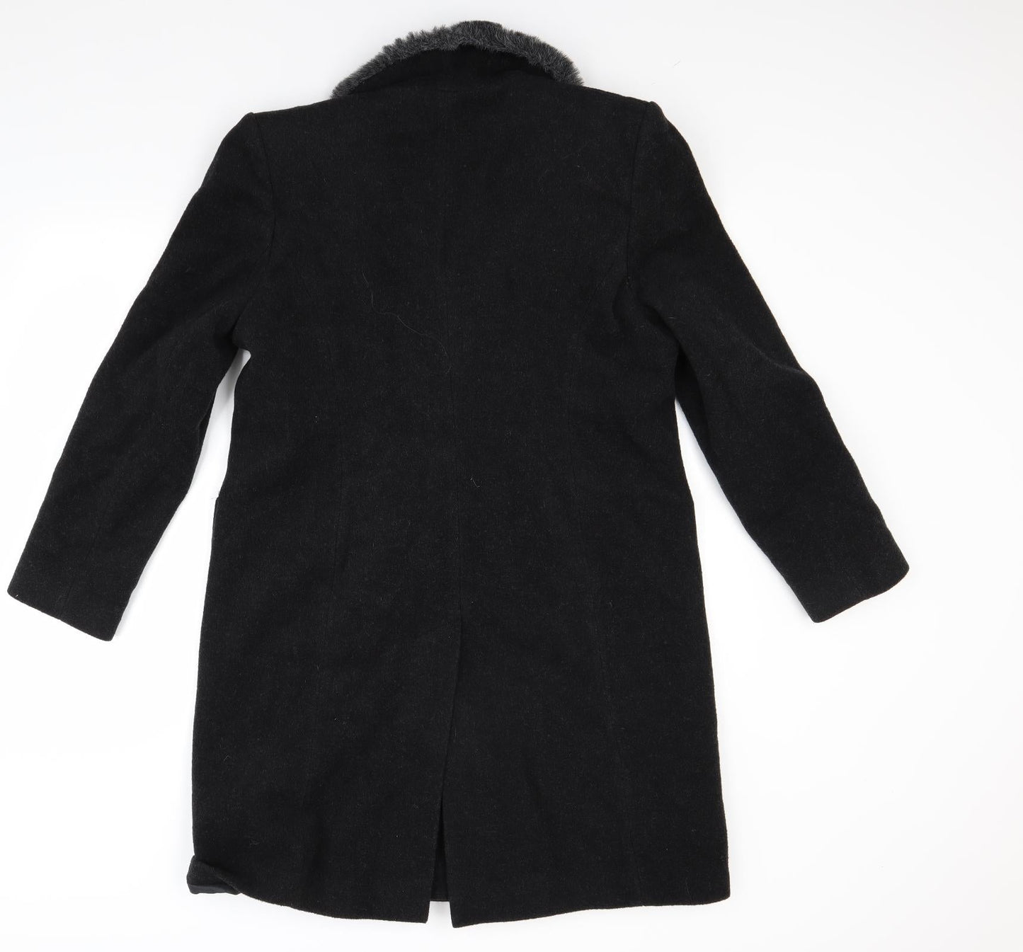 Womens UK Size M George Grey Overcoat