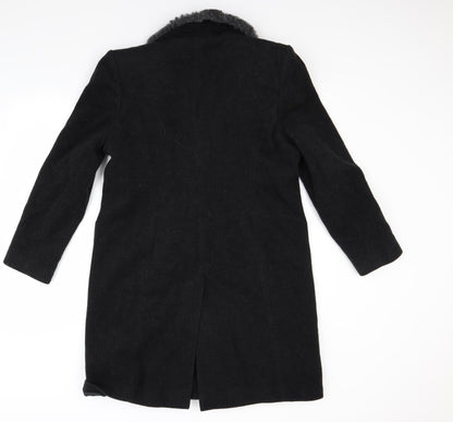 Womens UK Size M George Grey Overcoat