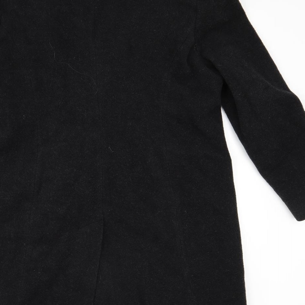 Womens UK Size M George Grey Overcoat