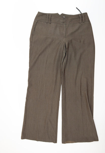 George Womens Brown   Trousers  Size 32 L31 in