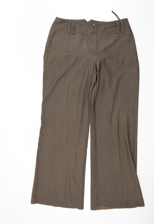 George Womens Brown   Trousers  Size 32 L31 in