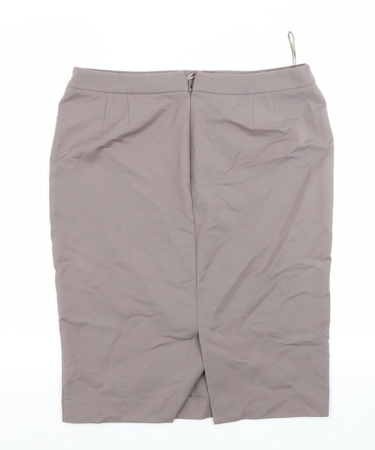 Marks and Spencer Womens Brown   Bandage Skirt Size 31 in