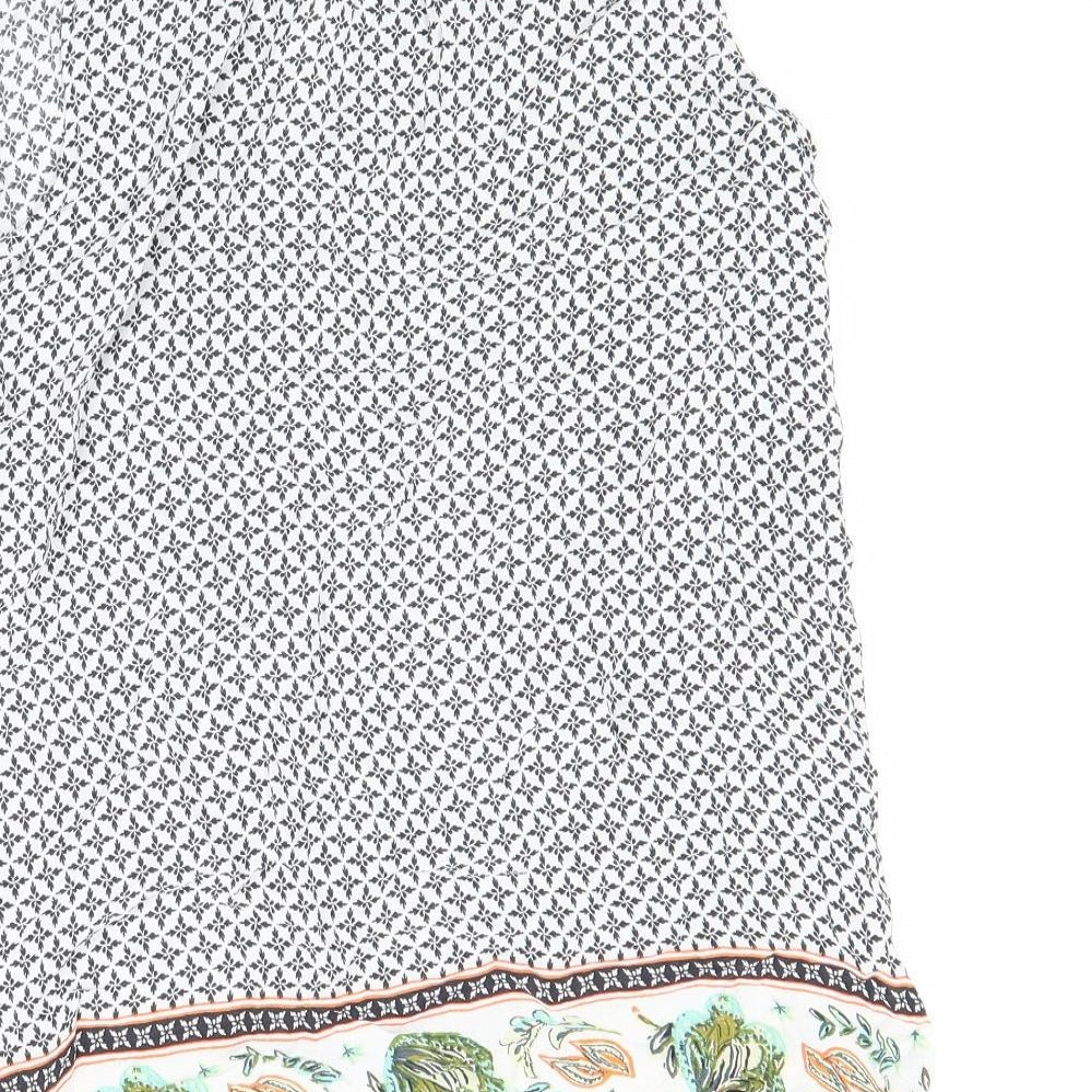 Womens UK Size 10 George White Basic Blouse