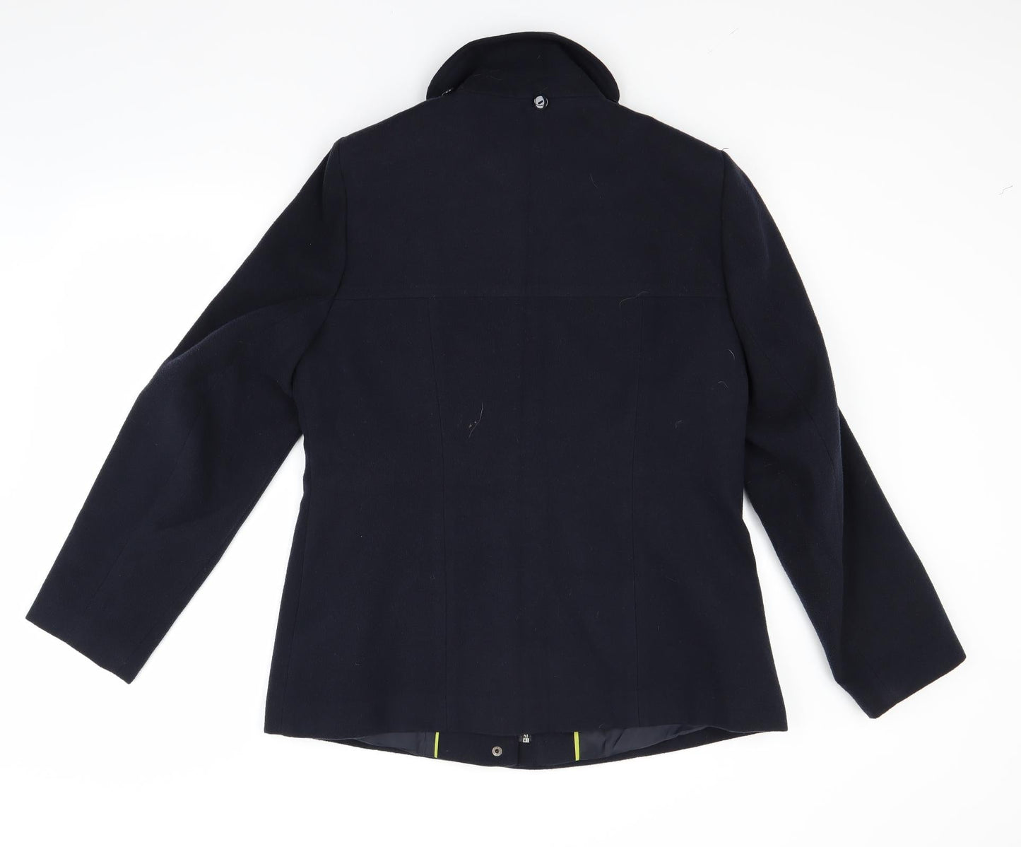 Womens UK Size 14 Wallis Blue Overcoat