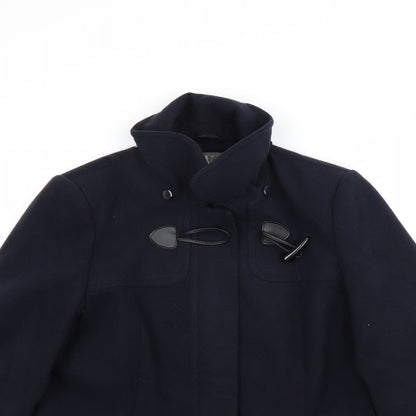 Womens UK Size 14 Wallis Blue Overcoat