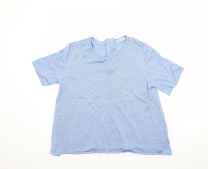 peruna Womens Blue   Pullover Jumper Size 16