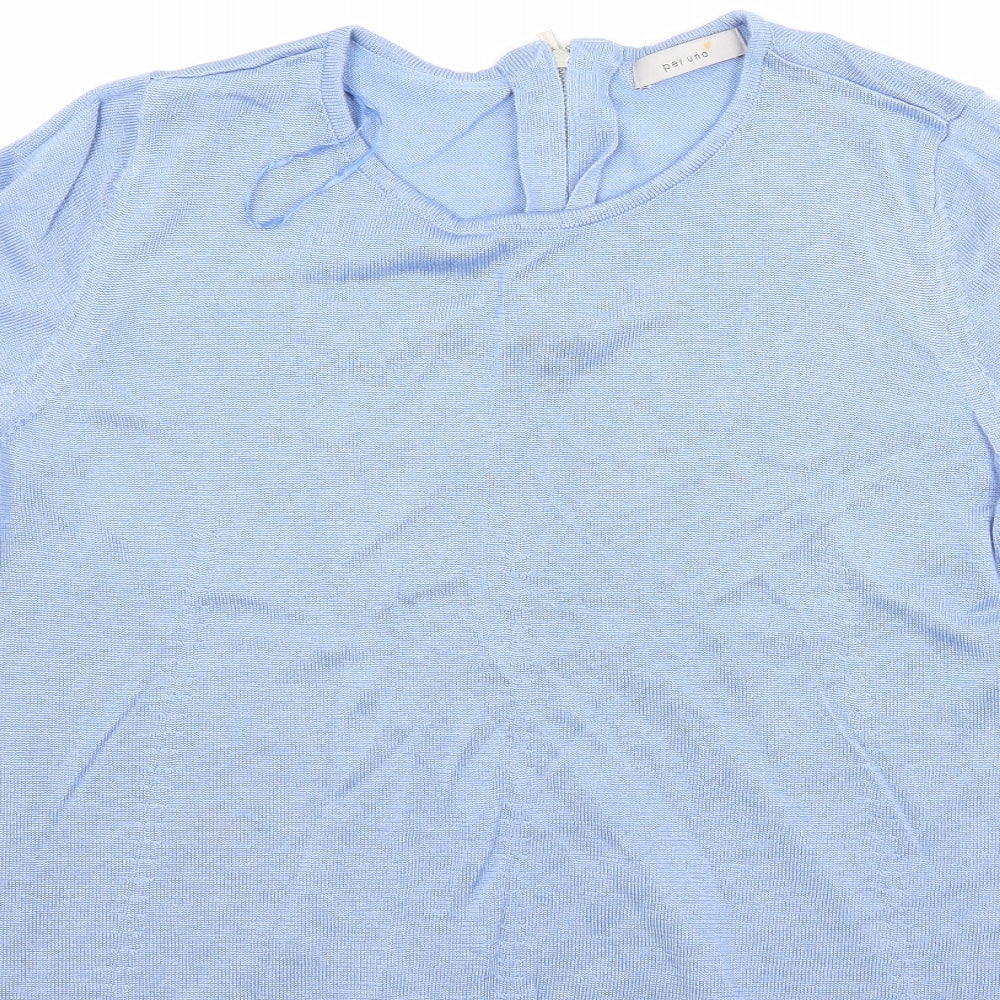 peruna Womens Blue   Pullover Jumper Size 16