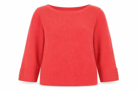 Maine Womens Red   Pullover Jumper Size 16