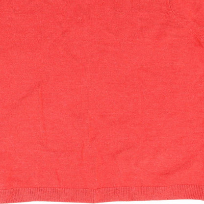 Maine Womens Red   Pullover Jumper Size 16