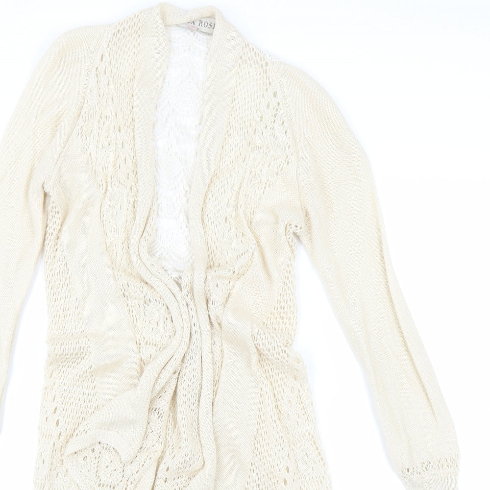Knox Rose Womens Beige   Cardigan Jumper Size XS