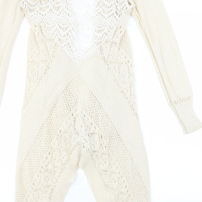 Knox Rose Womens Beige   Cardigan Jumper Size XS
