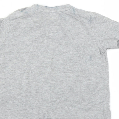 Lupilu Baby Grey   Basic T-Shirt Size 12-18 Months  - 12-24 months