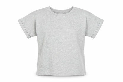Gap Girls Grey   Basic T-Shirt Size 8-9 Years