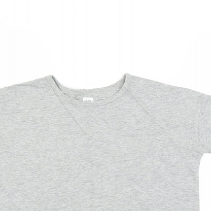 Gap Girls Grey   Basic T-Shirt Size 8-9 Years