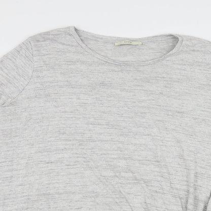 George Womens Grey  Jersey Pullover Sweatshirt Size 2XL  - Knot Detail
