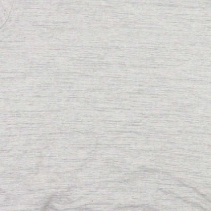 George Womens Grey  Jersey Pullover Sweatshirt Size 2XL  - Knot Detail