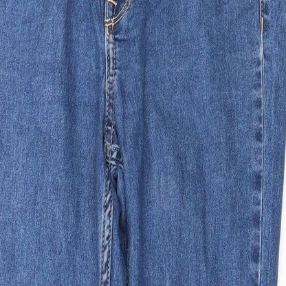 H&M Womens Blue  Denim Skinny Jeans Size 27 in L25 in