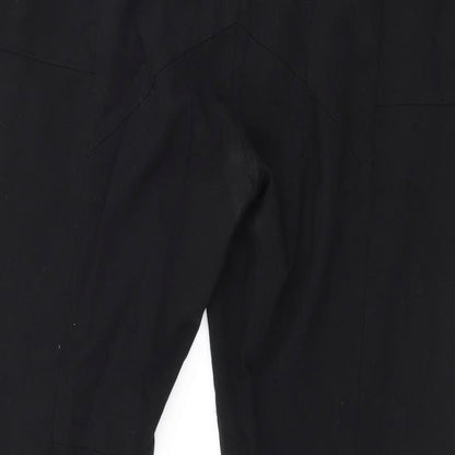 Plus Fine Womens Black   Trousers  Size 2XL L28 in