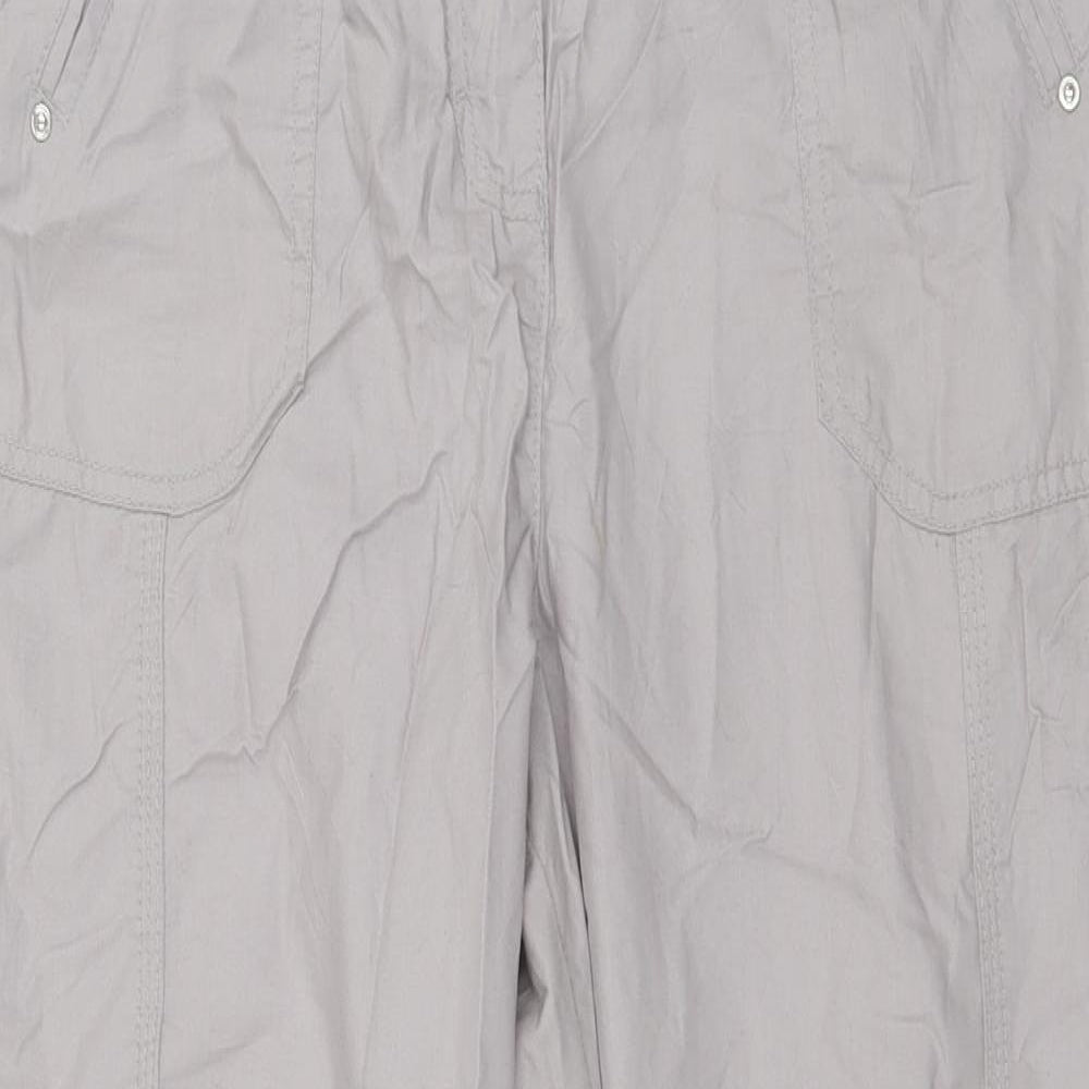 C&A Womens Grey   Trousers  Size 12 L23 in