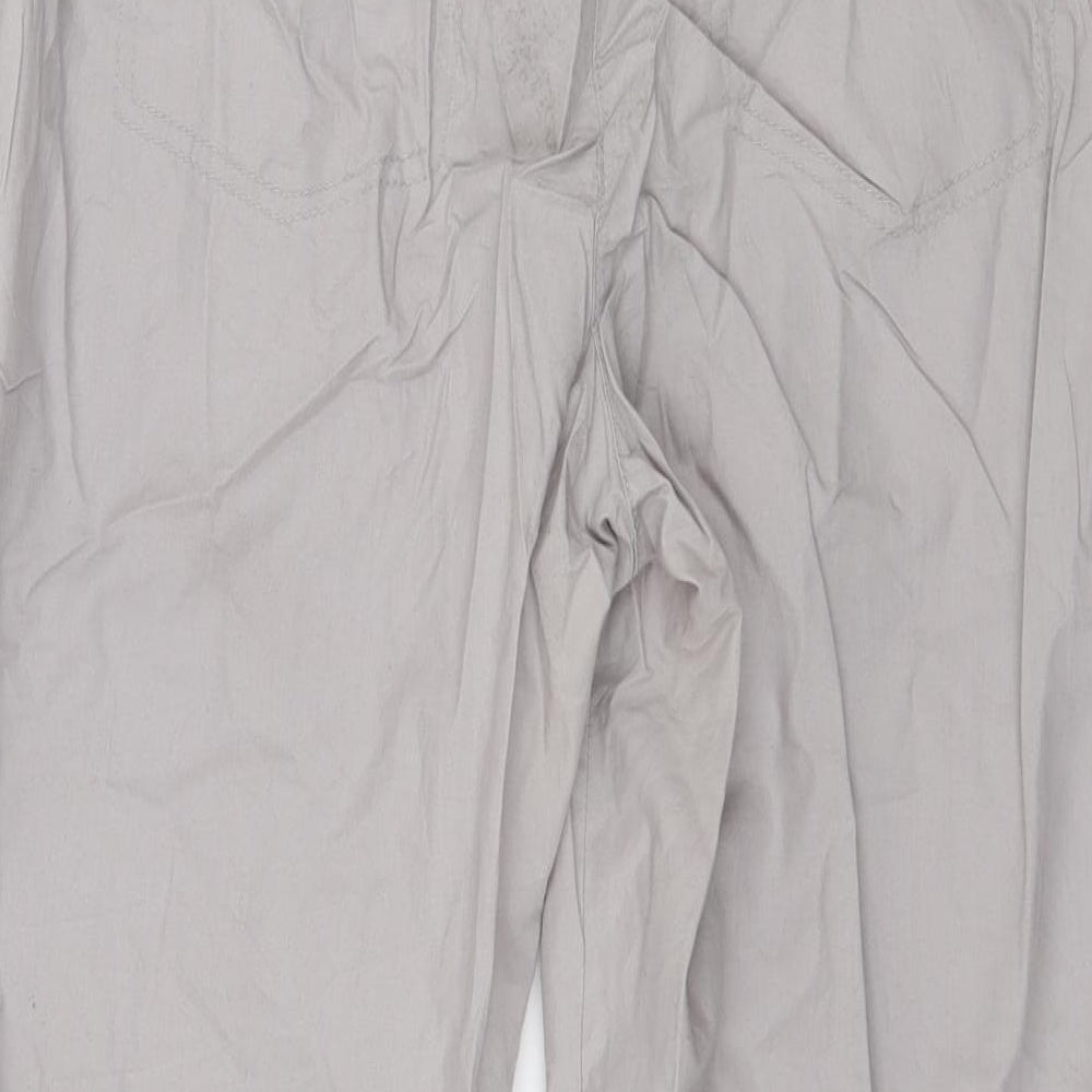 C&A Womens Grey   Trousers  Size 12 L23 in
