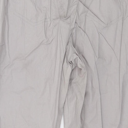 C&A Womens Grey   Trousers  Size 12 L23 in