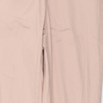 Denim & Co. Womens Pink  Denim Skinny Jeans Size 10 L29 in