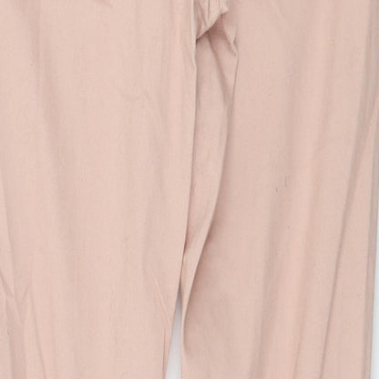 Denim & Co. Womens Pink  Denim Skinny Jeans Size 10 L29 in