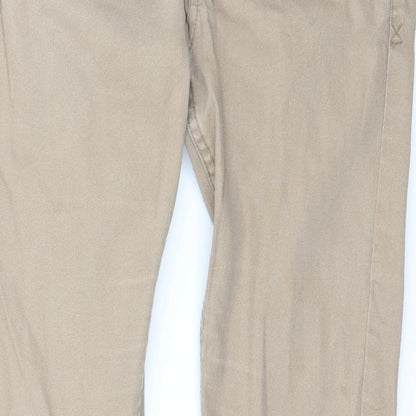 Terranova Womens Beige  Denim Skinny Jeans Size S L27 in