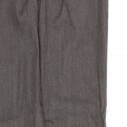Womens UK Size 34 in Preworn Regular Fit Straight Grey Jeans