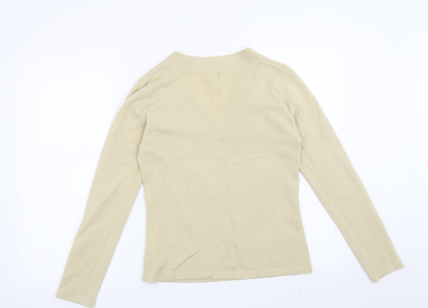 Etam Womens Beige   Pullover Jumper Size 14