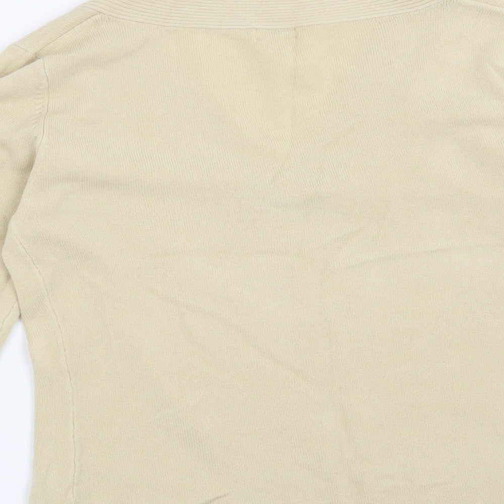 Etam Womens Beige   Pullover Jumper Size 14