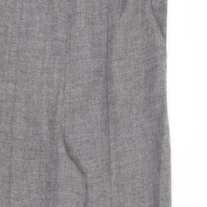 Womens UK Size 14 Marks and Spencer Regular Fit  Grey Trousers