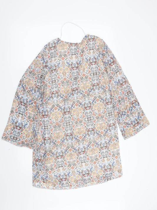 Atmosphere Womens White Paisley  Shift  Size 8