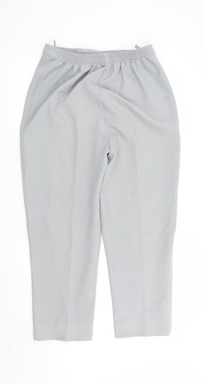 Tesco Womens Grey   Trousers  Size 16 L26 in