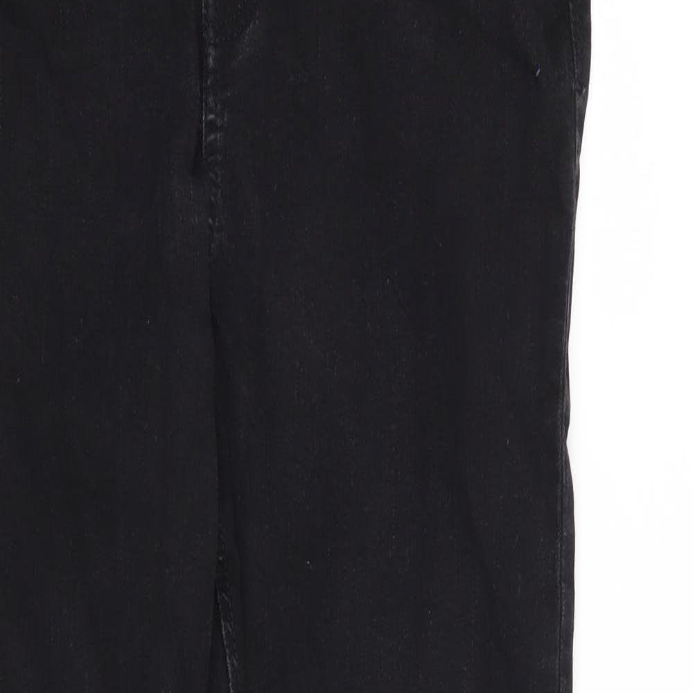 Womens UK Size 32 in Preworn Regular Fit Skinny Black Jeans