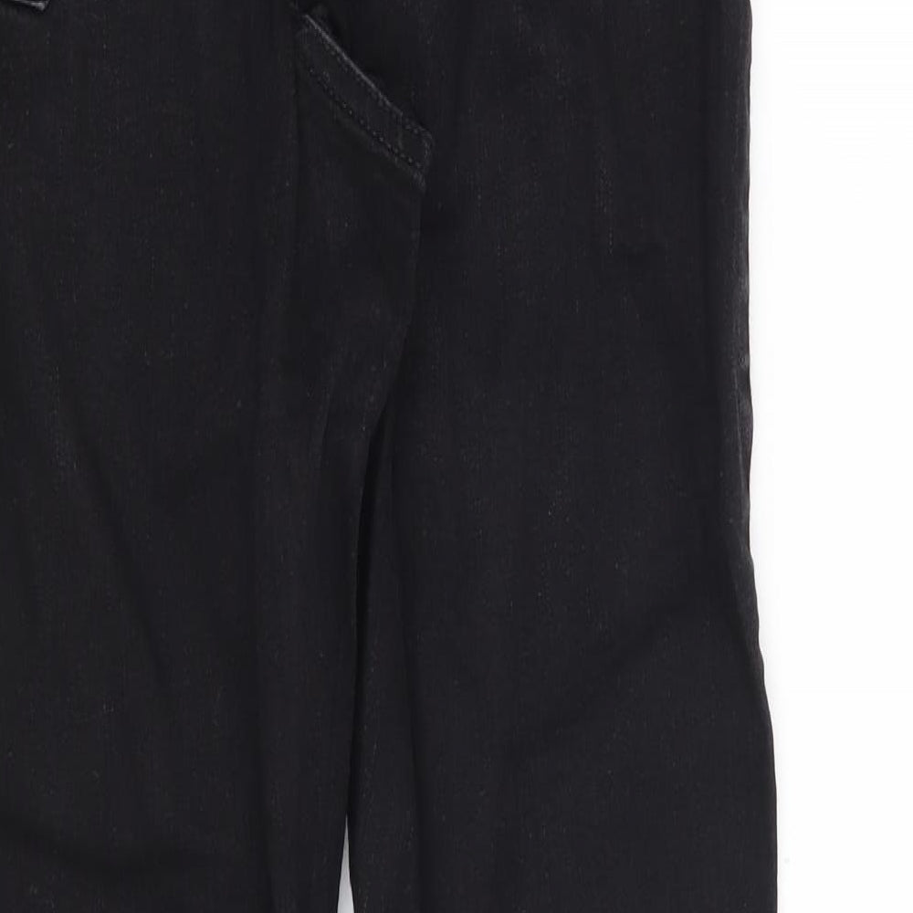 Womens UK Size 32 in Preworn Regular Fit Skinny Black Jeans