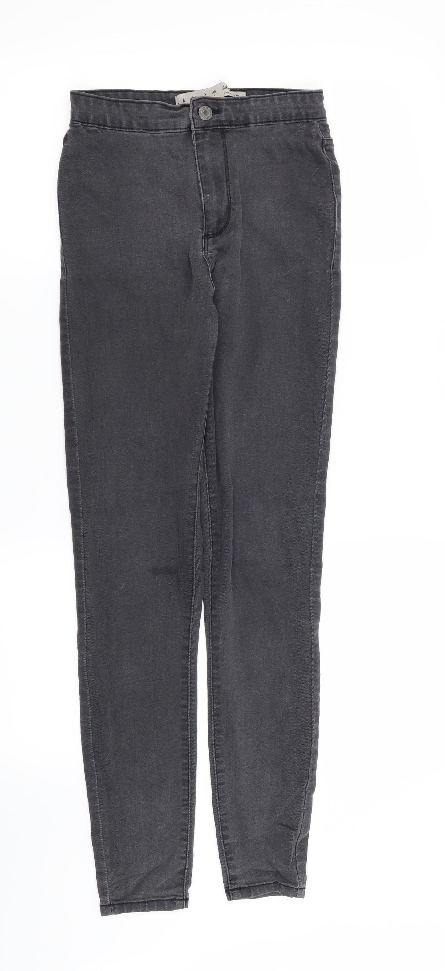 Denim CO Womens Black   Skinny Jeans Size 6 L28 in