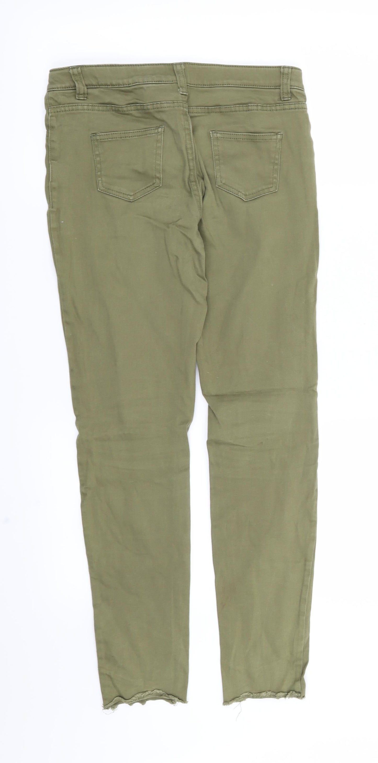 Denim CO Girls Green   Skinny Jeans Size 13-14 Years
