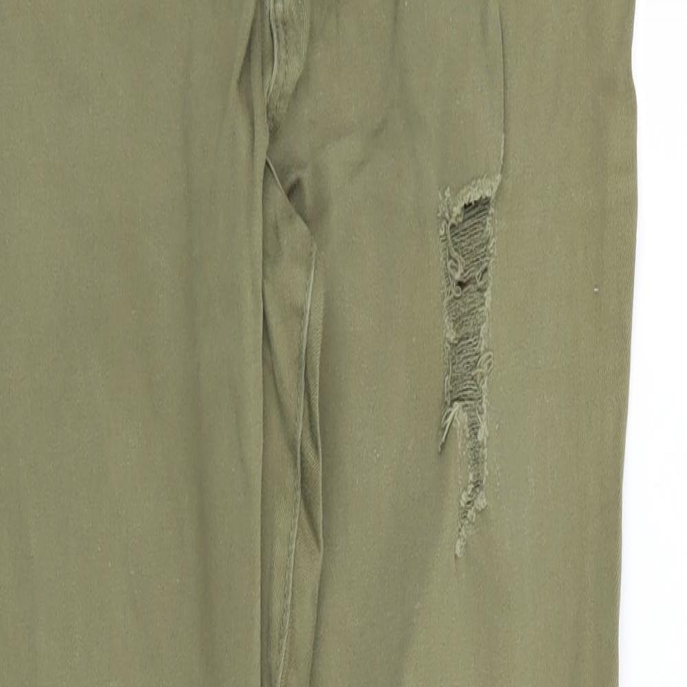 Denim CO Girls Green   Skinny Jeans Size 13-14 Years