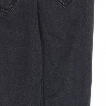 Womens UK Size 32 in Preworn Regular Fit Jegging Black Jeans